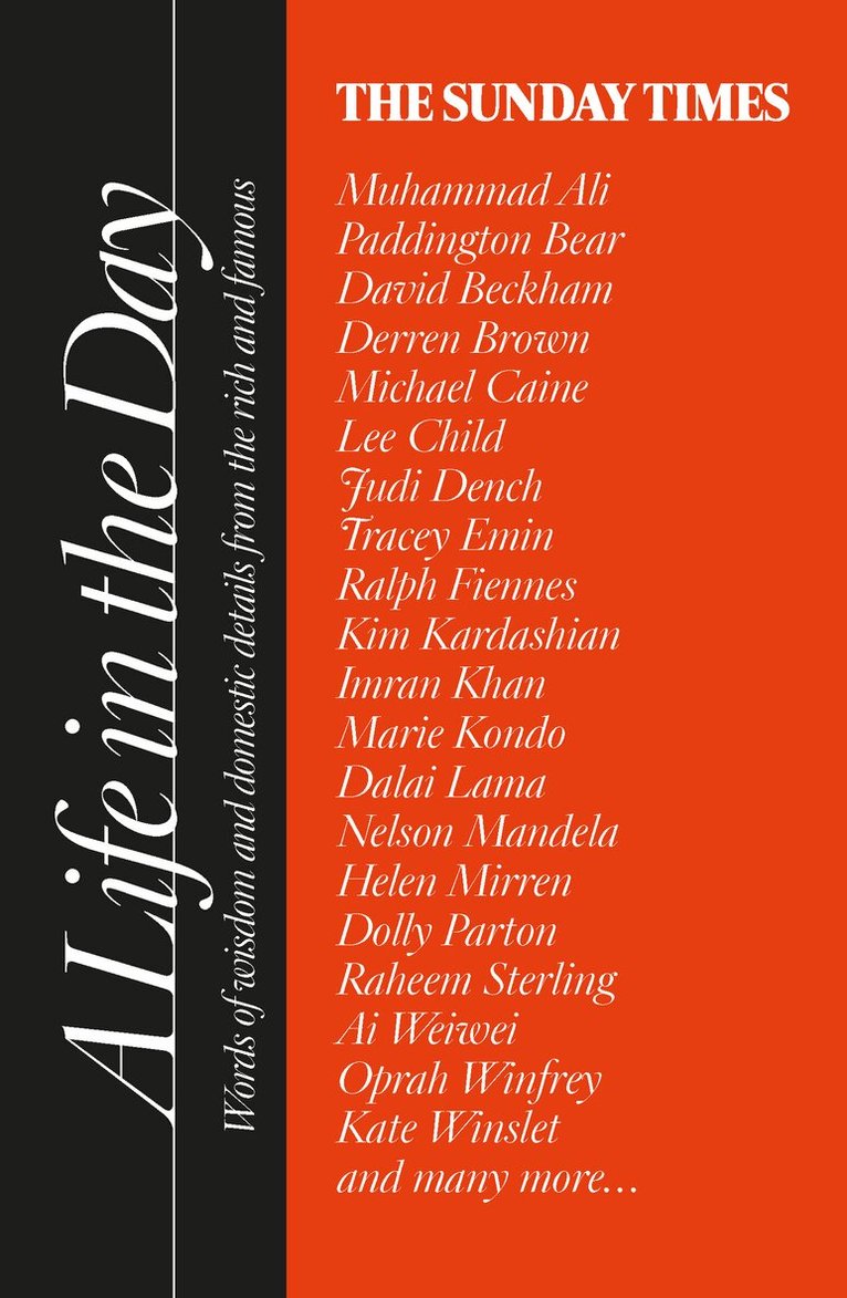 Times Books, Richard Woods - Sunday Times A Life in the Day, E-bok