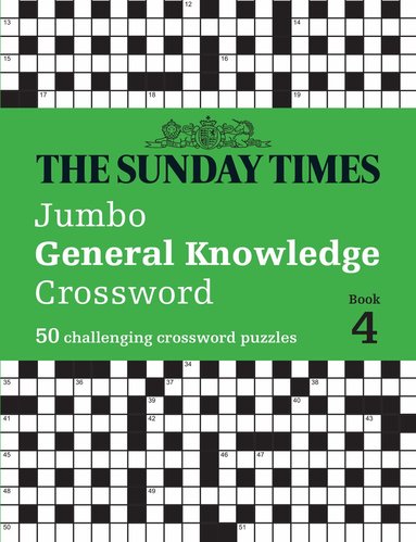 The Times Mind Games, Peter Biddlecombe - Sunday Times Jumbo General Knowledge Crossword Book 4, Häftad