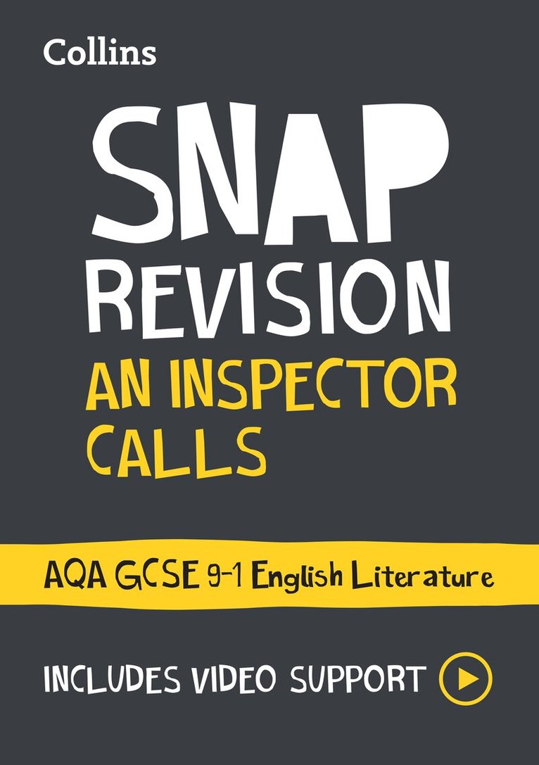 Collins GCSE - Inspector Calls: AQA GCSE 9-1 English Literature Text Guide, Häftad