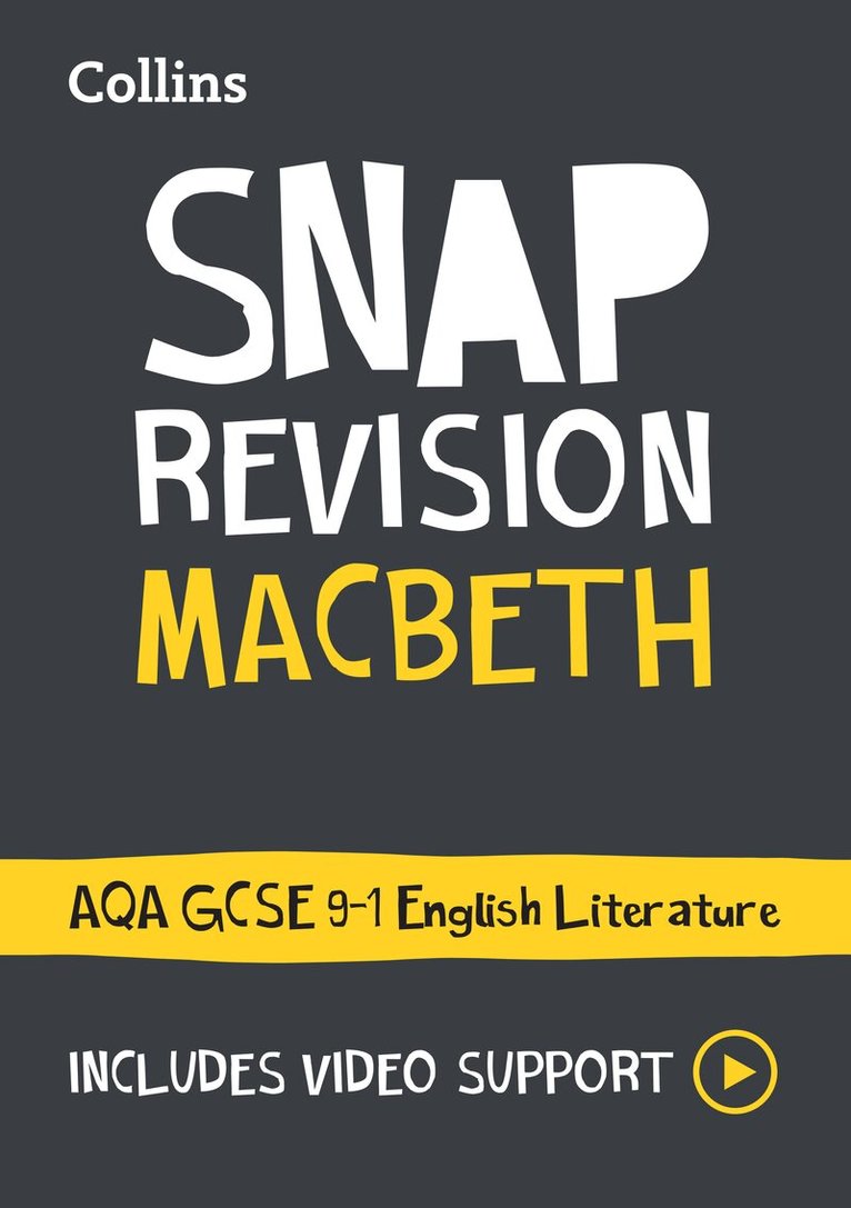 Collins GCSE - Macbeth: AQA GCSE 9-1 English Literature Text Guide, Häftad. Tillgänglighet: Lägg i varukorg