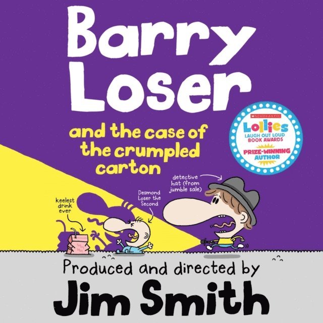 Jim Smith - Barry Loser and the Case of the Crumpled Carton, Ljudbok
