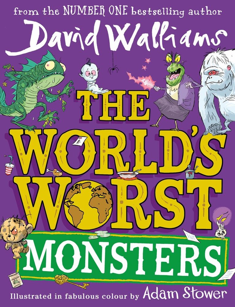David Walliams - World’s Worst Monsters, E-bok