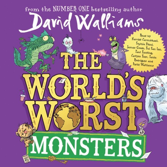 David Walliams - World's Worst Monsters, Ljudbok