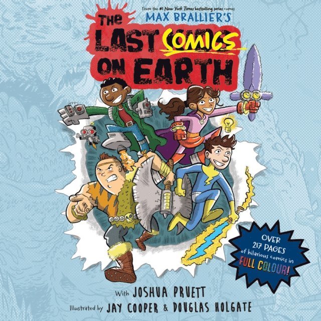 Joshua Pruett, Max Brallier - Last Comics on Earth, Ljudbok