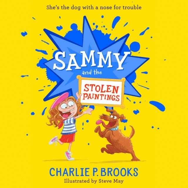 Charlie P. Brooks - Sammy and the Stolen Paintings, Ljudbok