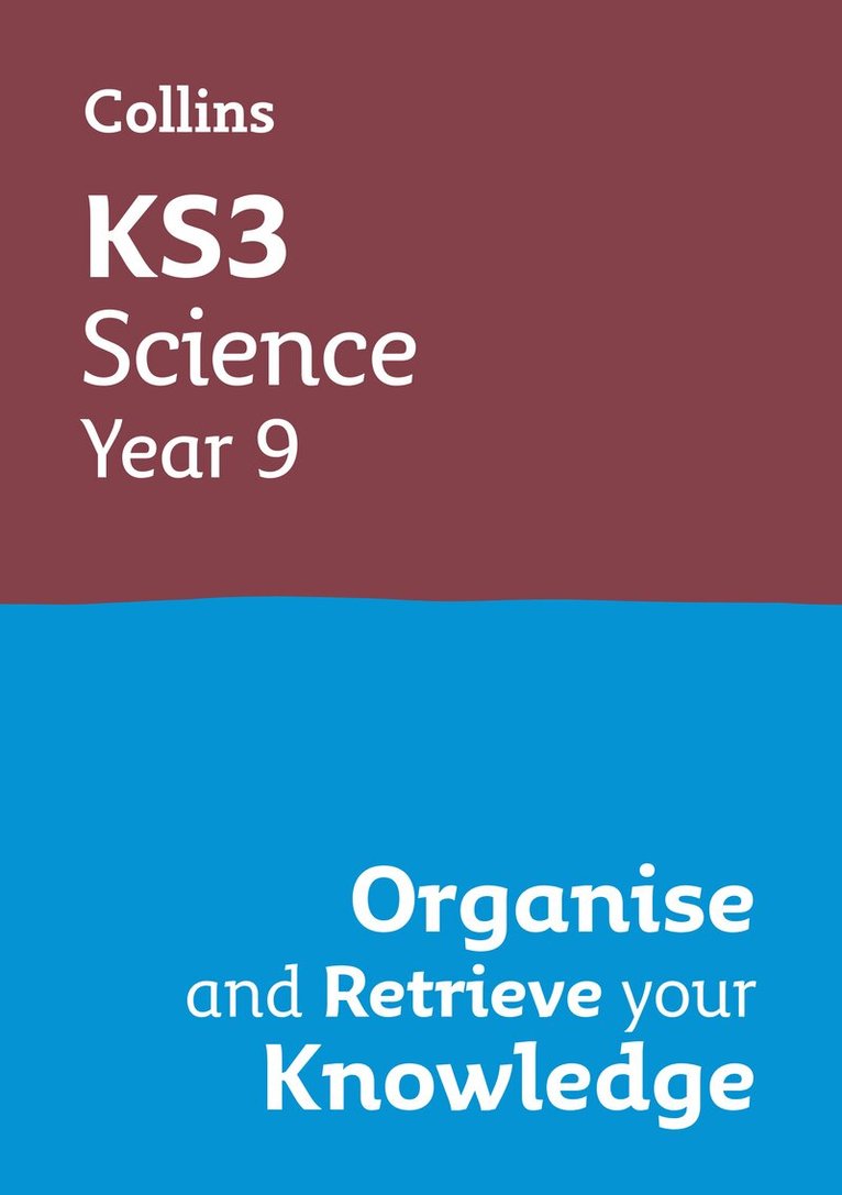 Collins KS3 - KS3 Science Year 9: Organise and retrieve your knowledge, Häftad. Tillgänglighet: Lägg i varukorg