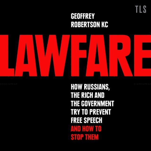 Geoffrey Robertson - Lawfare, Ljudbok