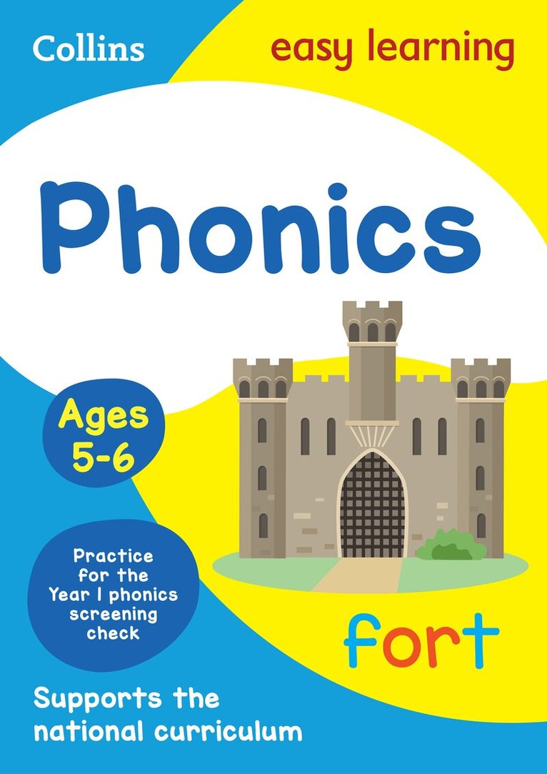 Collins Easy Learning - Phonics Ages 5-6, Häftad