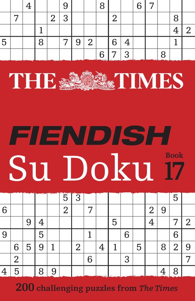 Times Fiendish Su Doku Book 17