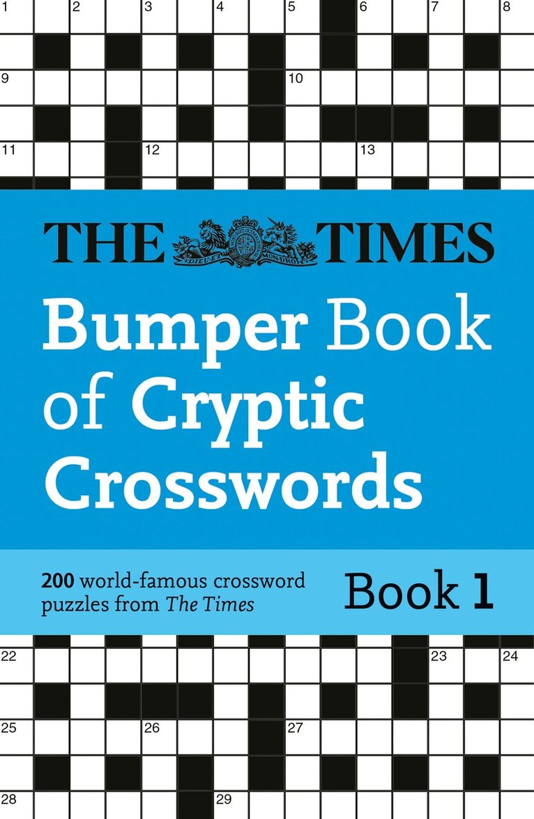 Times Bumper Book of Cryptic Crosswords Book 1