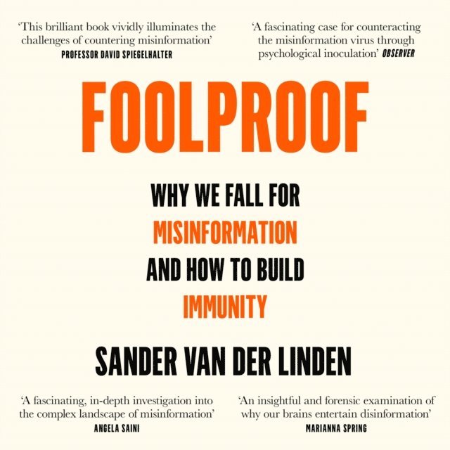Sander van der Linden - Foolproof, Ljudbok