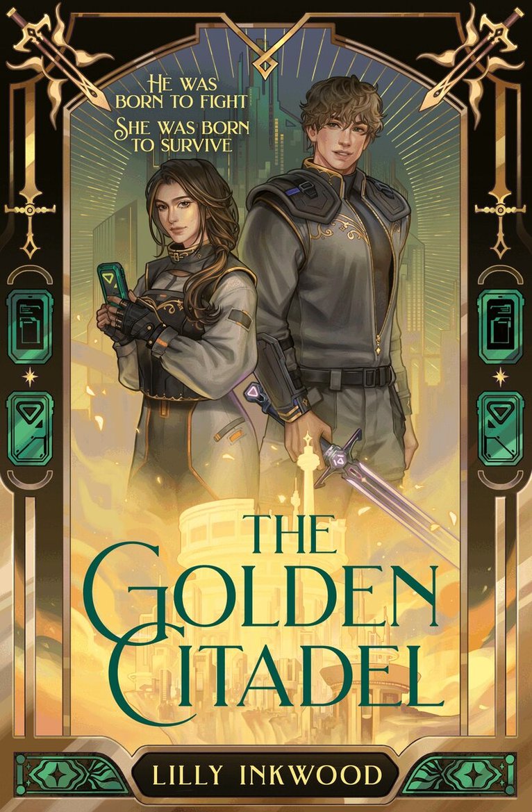 Lilly Inkwood - Golden Citadel, Häftad