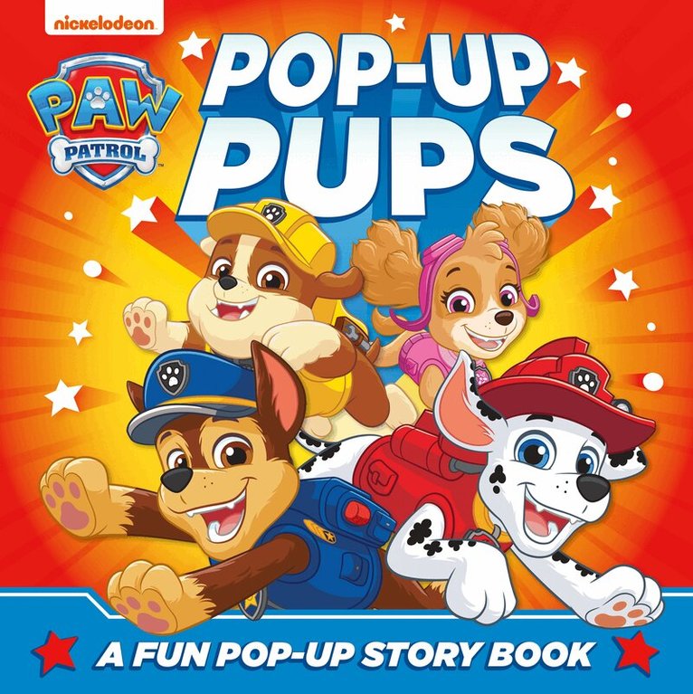 Paw Patrol - PAW Patrol Pop-Up Pups Board Book, Kartonnage