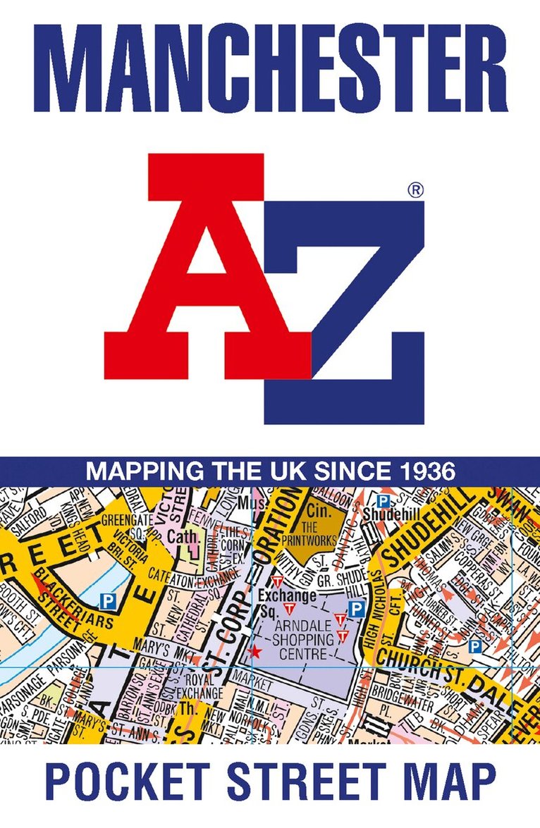A-Z Maps - Manchester A-Z Pocket Street Map, Övrigt