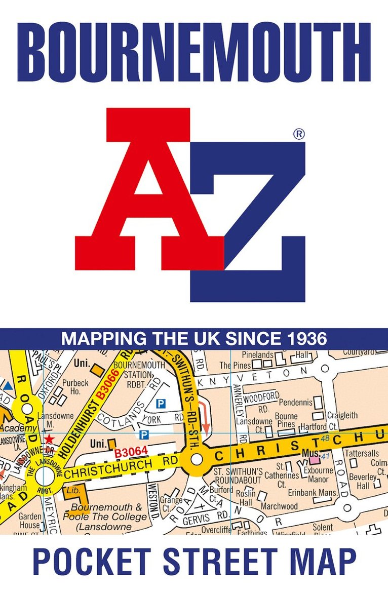 A-Z Maps - Bournemouth A-Z Pocket Street Map, Övrigt. Tillgänglighet: Tillfälligt slut