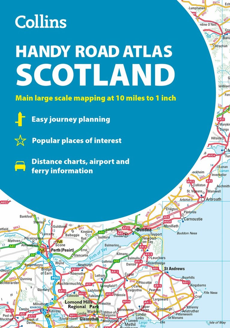 Collins Maps - Collins Handy Road Atlas Scotland, Häftad
