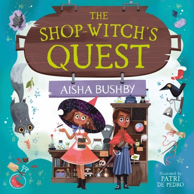 Aisha Bushby - Shop-Witch's Quest, Ljudbok