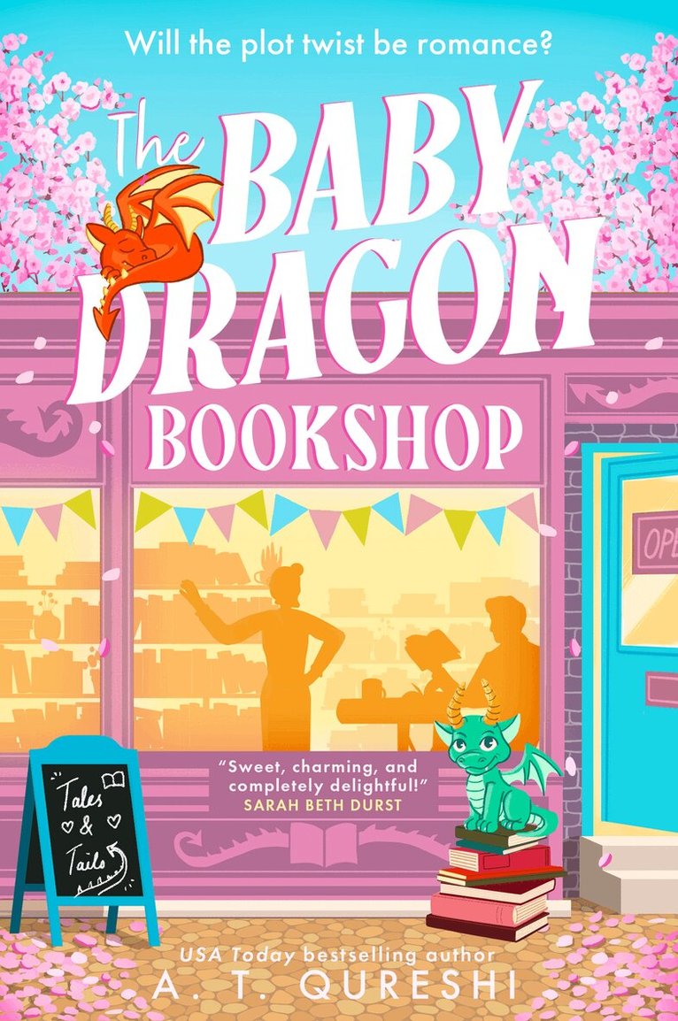 A. T. Qureshi - Baby Dragon Bookshop, E-bok