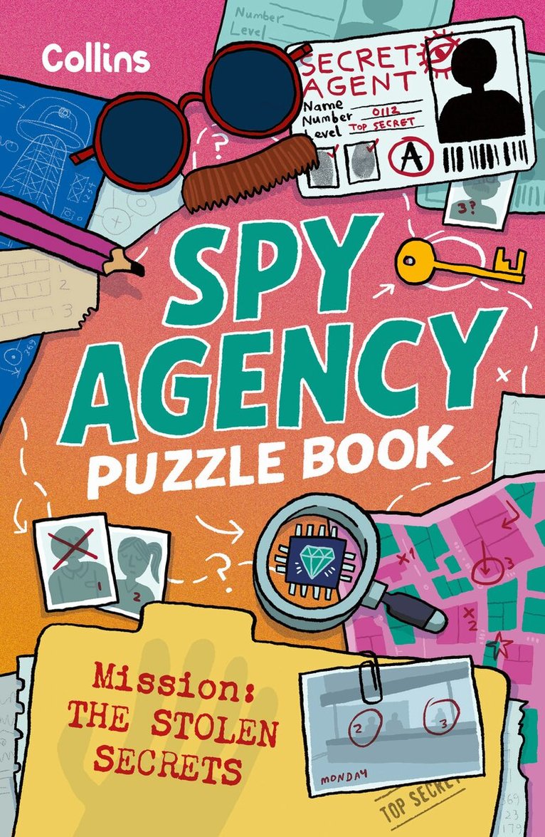 Spy Agency Puzzle Book – The Stolen Secrets