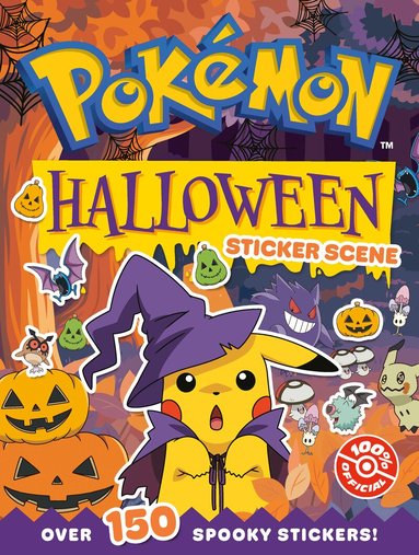 Pokémon - Pokémon Halloween Sticker Scene, Häftad