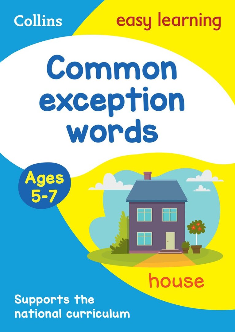 Collins Easy Learning - Common exception words Activity book Ages 5-7, Häftad. Tillgänglighet: Lägg i varukorg