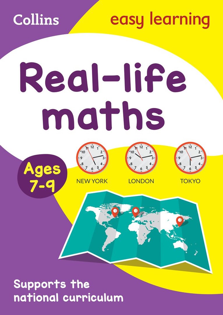 Collins Easy Learning - Real-life maths Activity Book Ages 7-9, Häftad. Tillgänglighet: Lägg i varukorg
