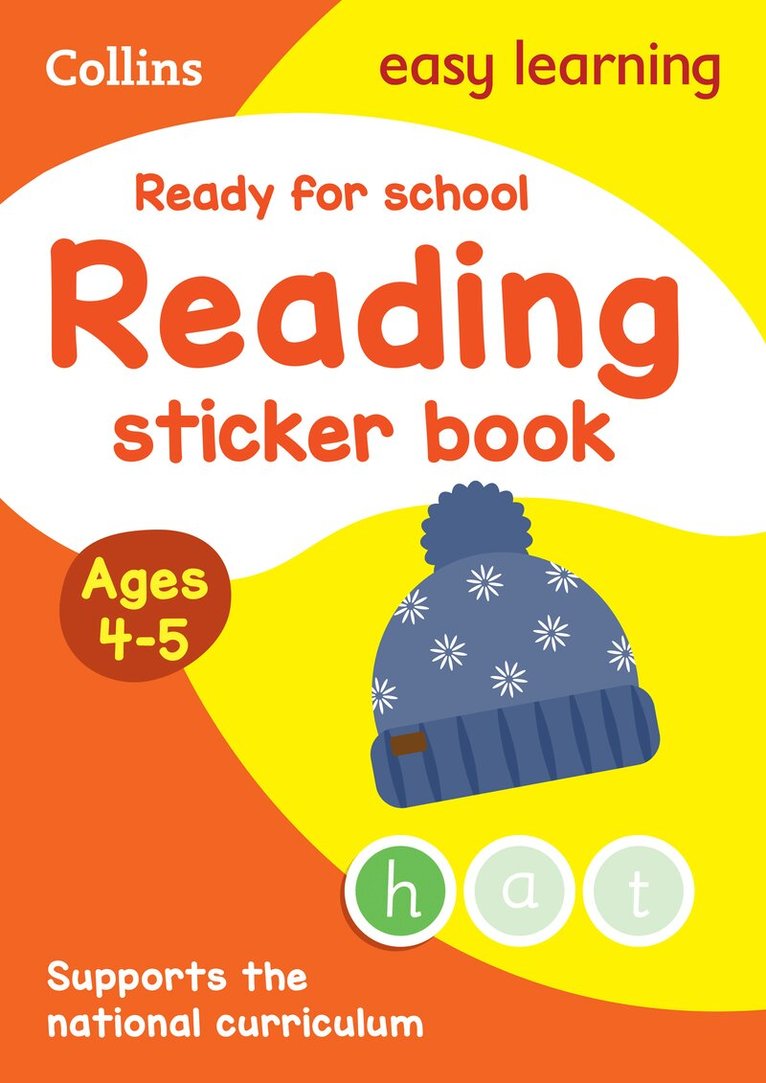 Collins Easy Learning - Ready for school: reading Sticker Book Ages 4-5, Häftad. Tillgänglighet: Lägg i varukorg