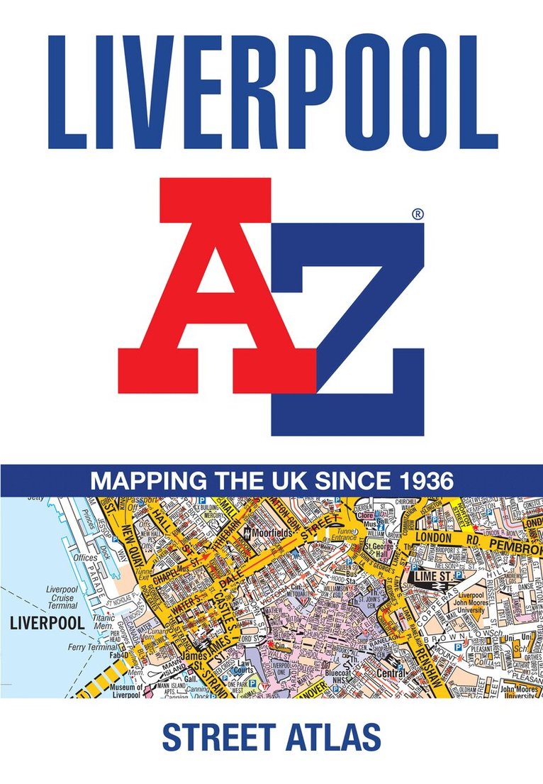A-Z Maps - Liverpool A-Z Street Atlas, Häftad