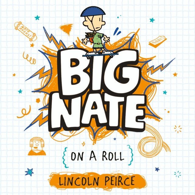 Lincoln Peirce - Big Nate on a Roll, Ljudbok