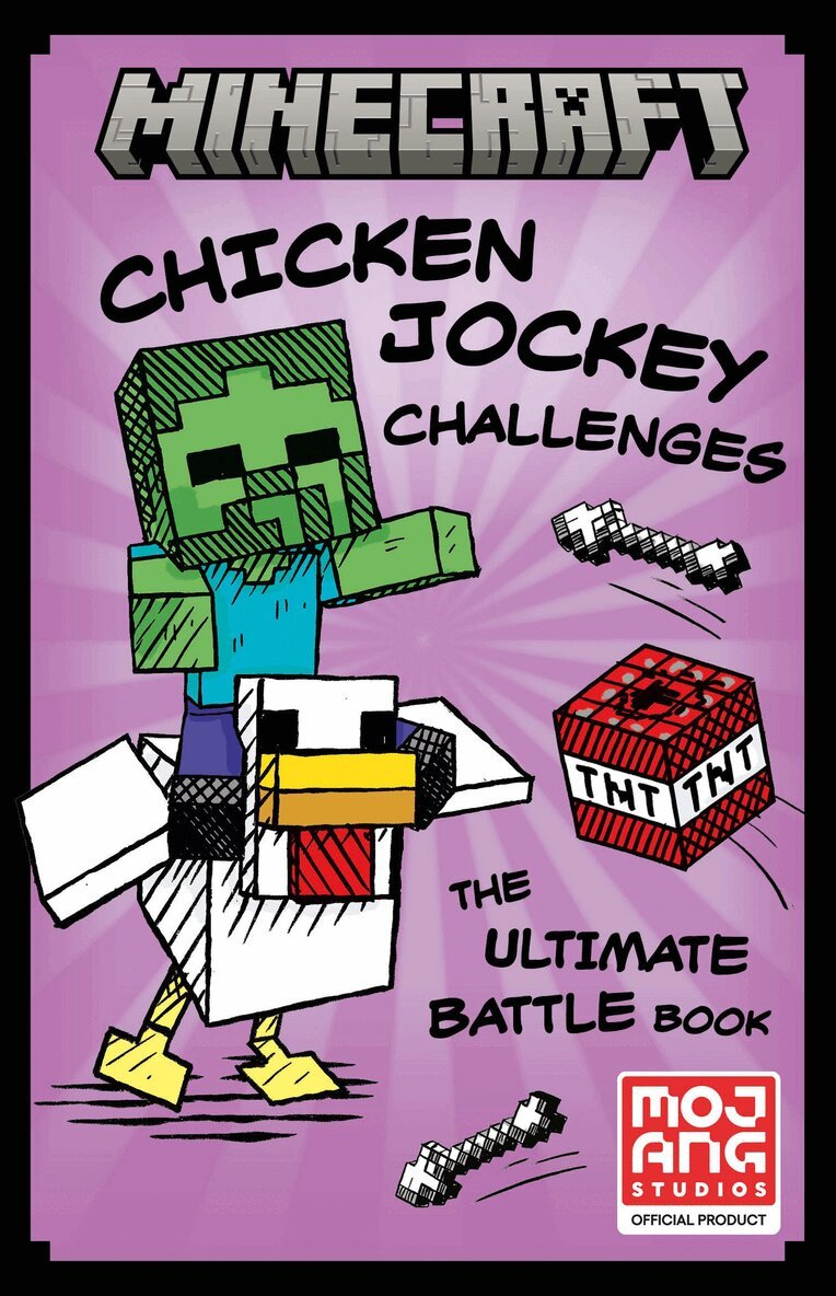 Minecraft Chicken Jockey Combat Book