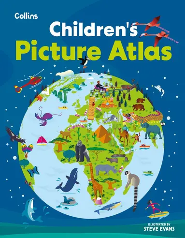 Collins Kids - Children’s Picture Atlas, Inbunden