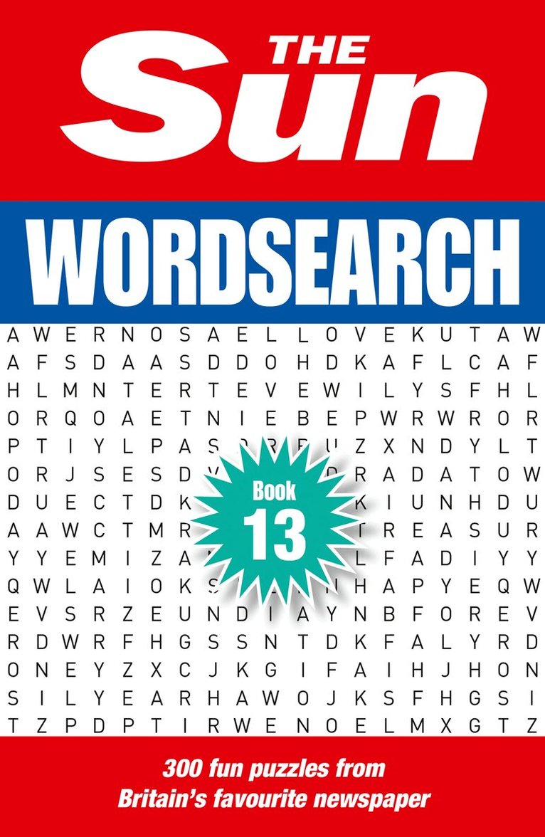 Sun Wordsearch Book 13