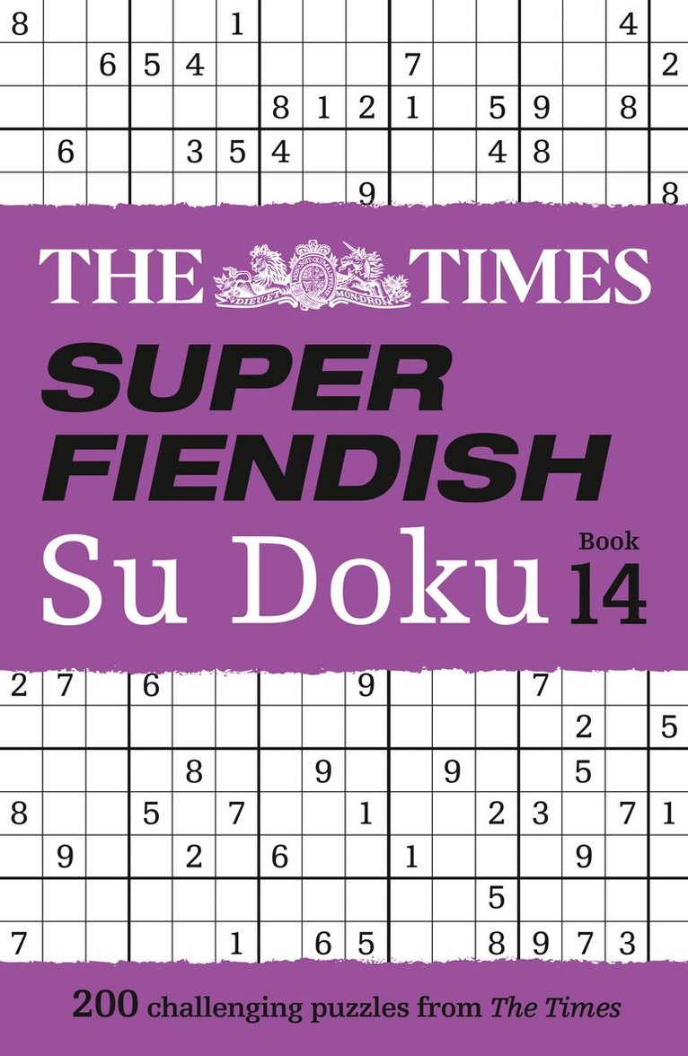 Times Super Fiendish Su Doku Book 14