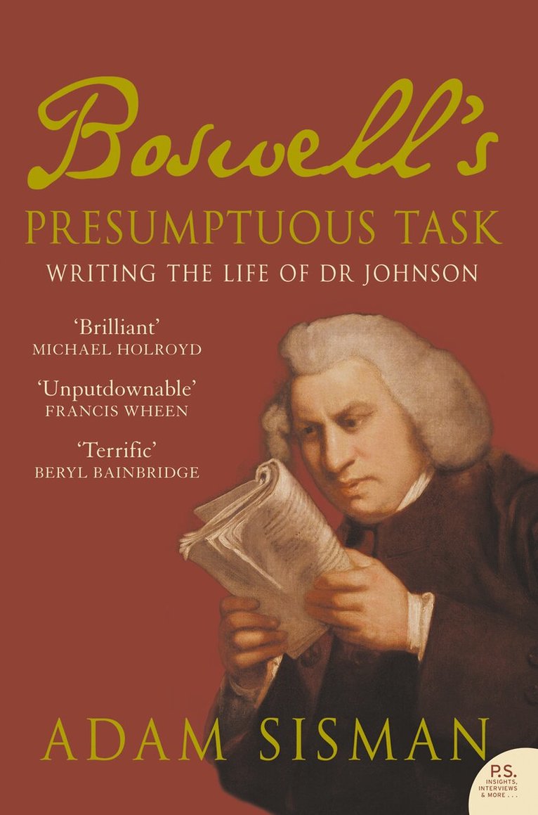 Adam Sisman - Boswell’s Presumptuous Task, E-bok