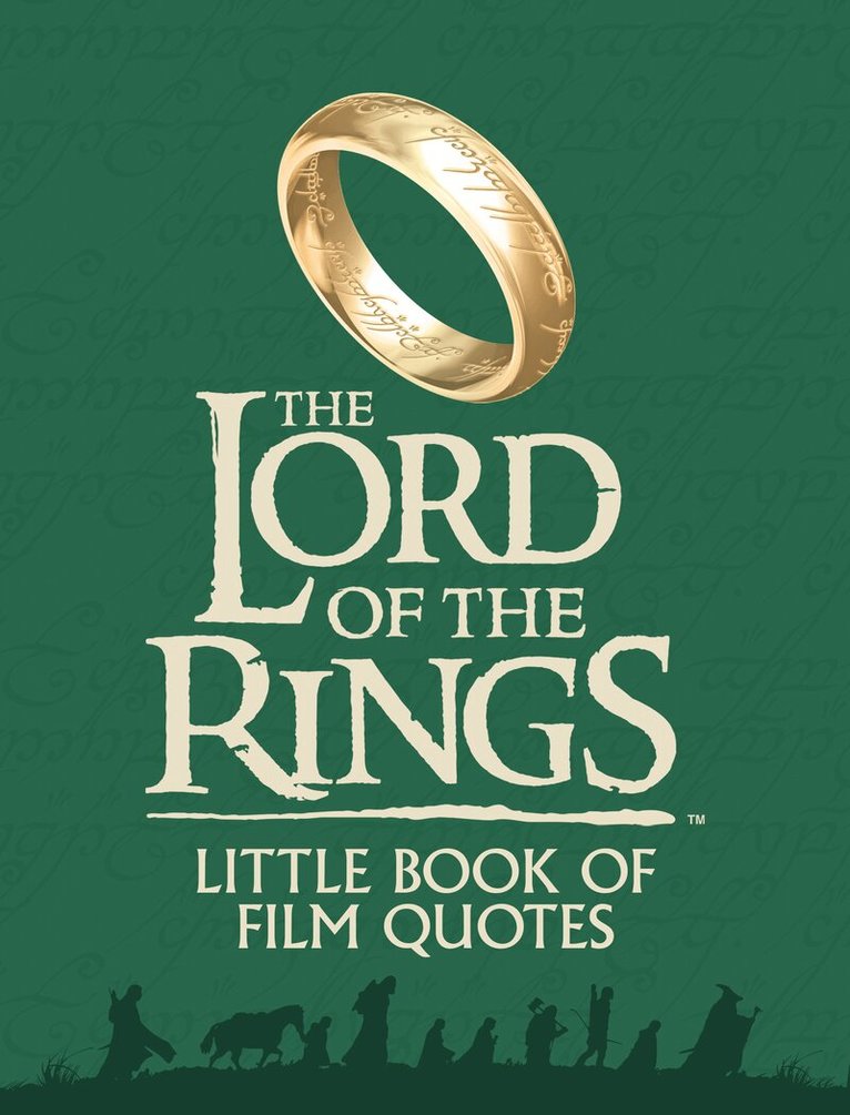 Warner Bros., J. R. R. Tolkien - Lord of the Rings Little Book of Film Quotes, Inbunden