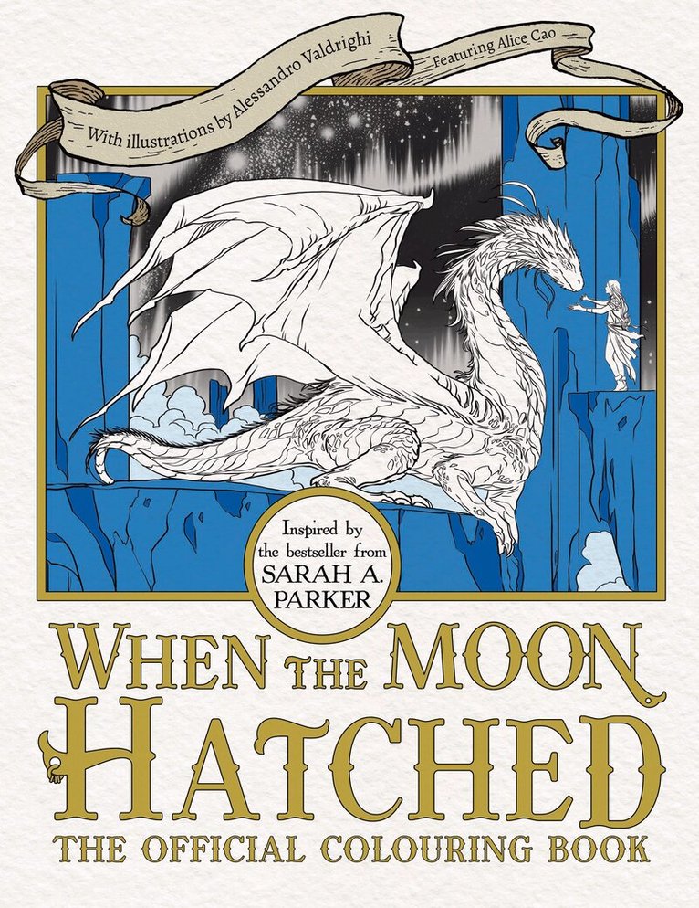 Sarah A. Parker - When the Moon Hatched The Official Colouring Book, Häftad