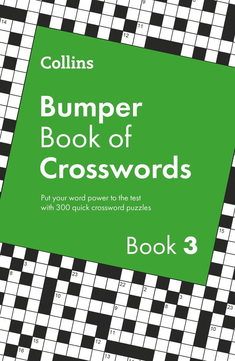 Collins Puzzles - Collins Bumper Book of Crosswords Book 3, Häftad. Tillgänglighet: Kommande