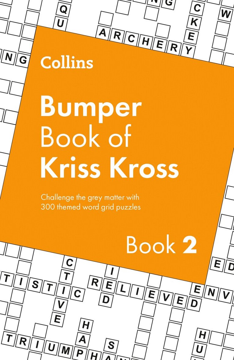 Collins Puzzles - Collins Bumper Book of Kriss Kross Book 2, Häftad. Tillgänglighet: Kommande