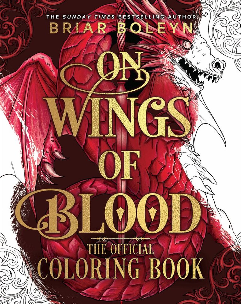 Briar Boleyn - On Wings of Blood: The Official Coloring Book, Häftad. Tillgänglighet: Kommande