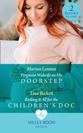 Pregnant Midwife On His Doorstep / Risking It All For The Children's Doc: Pregnant Midwife on His Doorstep / Risking It All for the Children's Doc (Mills & Boon Medical)