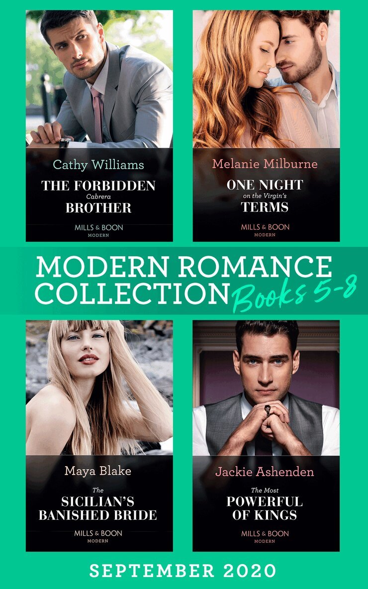 Cathy Williams, Melanie Milburne, Maya Blake, Jackie Ashenden - Modern Romance September 2020 Books 5-8, E-bok