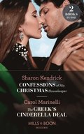 Confessions Of His Christmas Housekeeper / The Greek's Cinderella Deal
