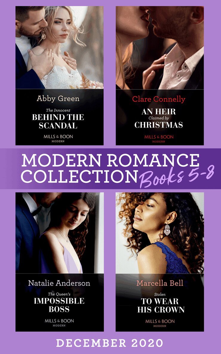 Abby Green, Clare Connelly, Natalie Anderson, Marcella Bell - Modern Romance December 2020 Books 5-8, E-bok