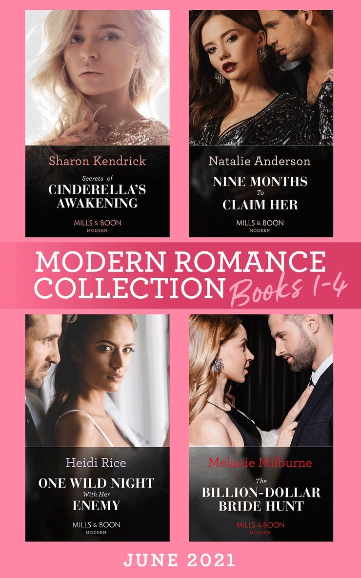 Sharon Kendrick, Natalie Anderson, Heidi Rice, Melanie Milburne - Modern Romance June 2021 Books 1-4, E-bok