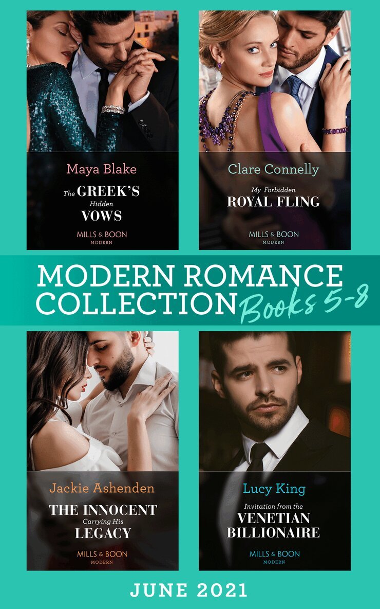 Maya Blake, Clare Connelly, Jackie Ashenden, Lucy King - Modern Romance June 2021 Books 5-8, E-bok