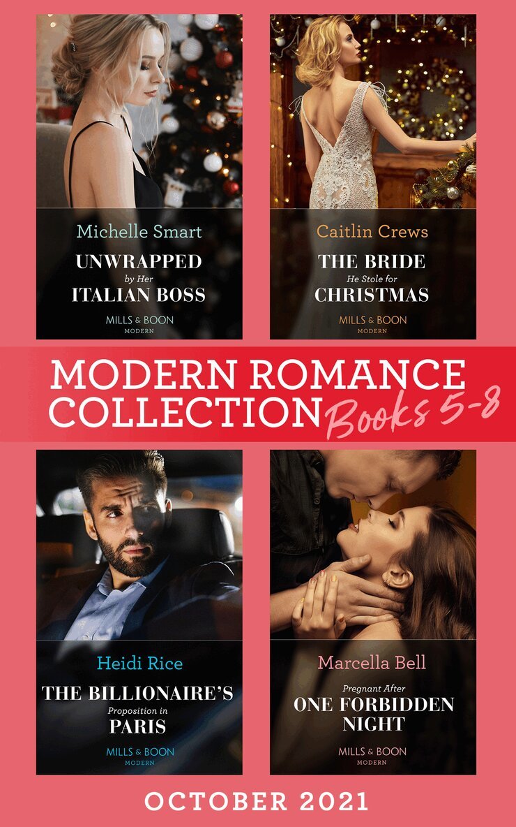 Michelle Smart, Caitlin Crews, Heidi Rice, Marcella Bell - Modern Romance October 2021 Books 5-8, E-bok