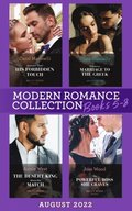 Modern Romance August 2022 Books 5-8: Innocent Until His Forbidden Touch (Scandalous Sicilian Cinderellas) / Emergency Marriage to the Greek / The Desert King Meets His Match / The Powerful Boss She