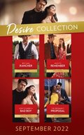 Desire Collection September 2022: Best Man Rancher (The Carsons of Lone Rock) / An Ex to Remember / How to Marry a Bad Boy / The Pregnancy Proposal