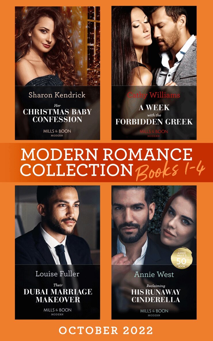Sharon Kendrick, Cathy Williams, Louise Fuller, Annie West - Modern Romance October 2022 Books 1-4, E-bok