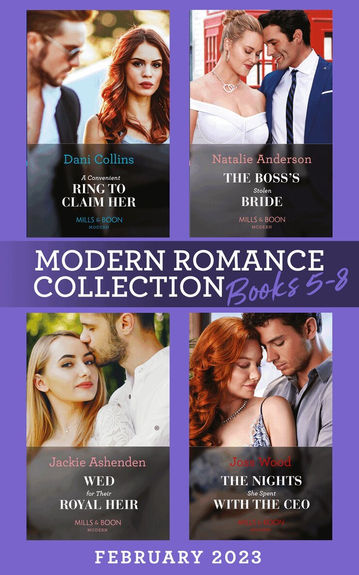 Dani Collins, Natalie Anderson, Jackie Ashenden, Joss Wood - Modern Romance February 2023 Books 5-8, E-bok